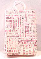 Dollhouse Miniature Happy Birthday Shopping Bag